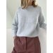 Porcelain Damask Sweater, LeKnit