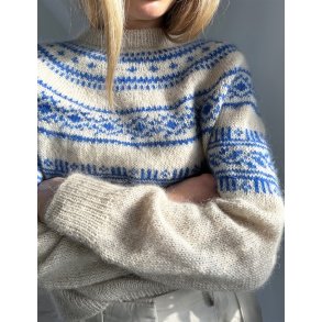 Porcelain Yoke Sweater, LeKnit