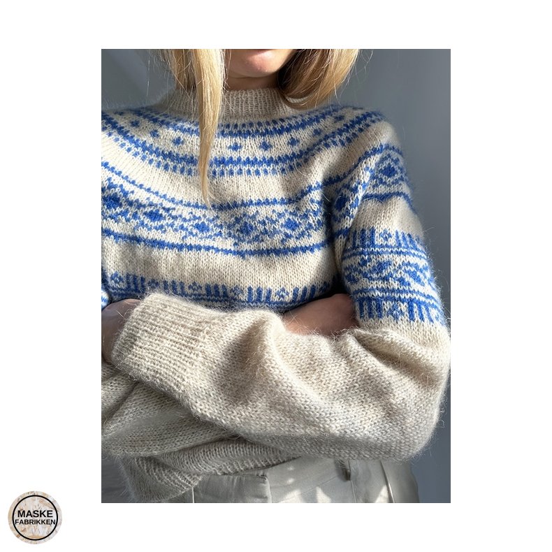 Porcelain Yoke Sweater, LeKnit