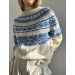 Porcelain Yoke Sweater, LeKnit