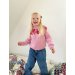 Rosie Yoke Sweater junior, LeKnit