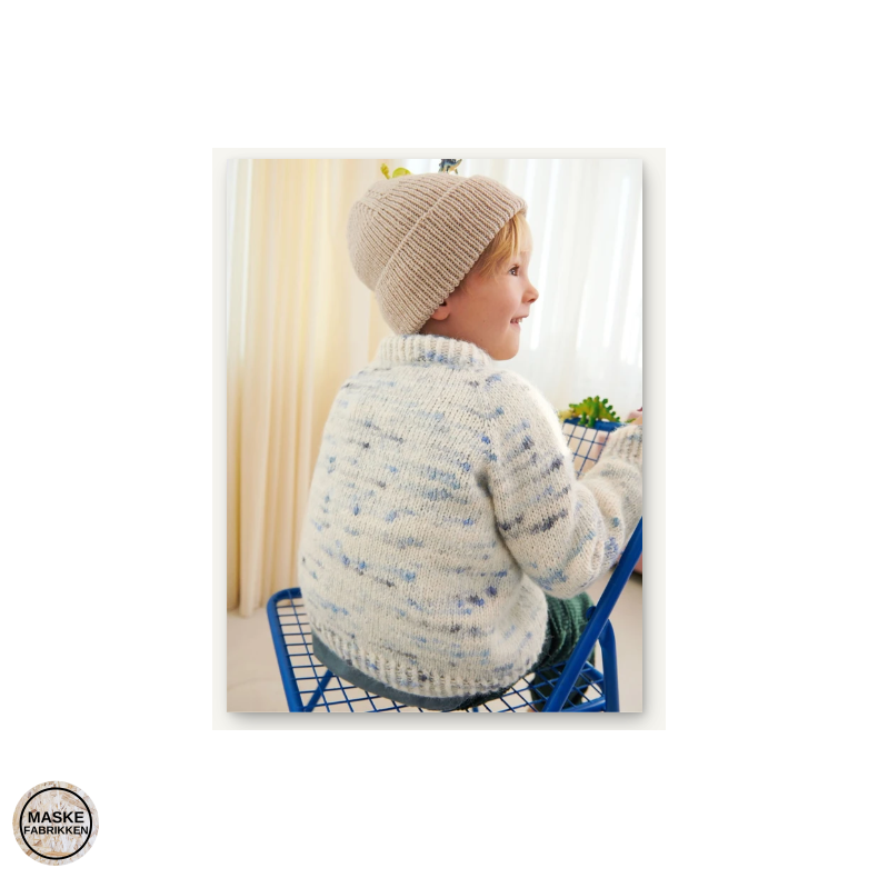 Sandnes Garn - Debutant Sweater Junior, strikkeopskrift (papir) 