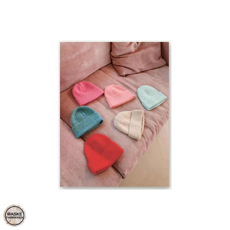 Must Have Beanie Junior - Sandnes Garn, strikkeopskrift (papir) 