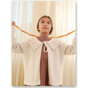 Lilly Blouse Junior - Sandnes Garn, strikkeopskrift (papir) 