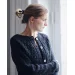 PetiteKnit - Klassisk Smock Cardigan, strikkeopskrift (papir)