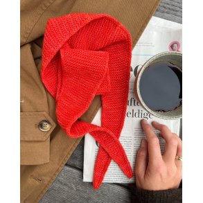 PetiteKnit - Sophie Scarf, strikkeopskrift (papir)
