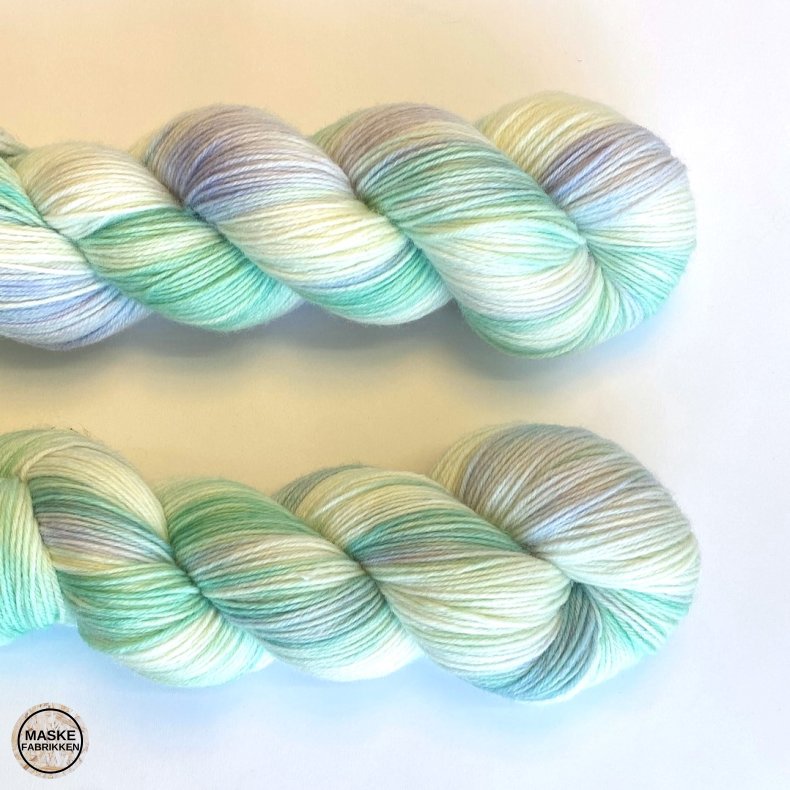 Maskefabrikkens Hndfarvede Garn - Spring Mint