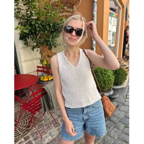 PetiteKnit - Alice Top, strikkeopskrift (papir)