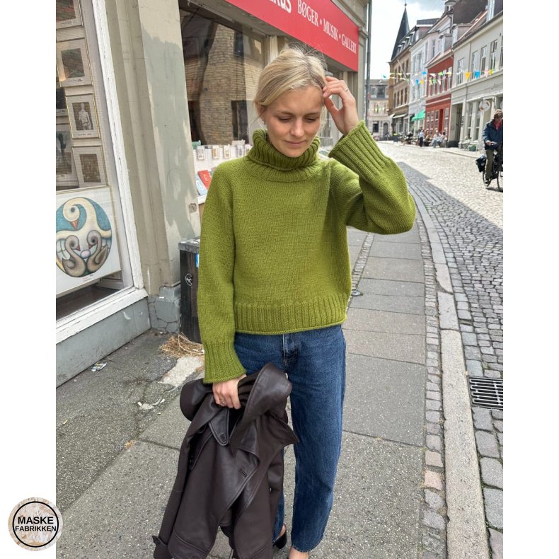 PetiteKnit - Amy Sweater, strikkeopskrift (papir)