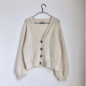 PetiteKnit - Balloncardigan, strikkeopskrift (papir)