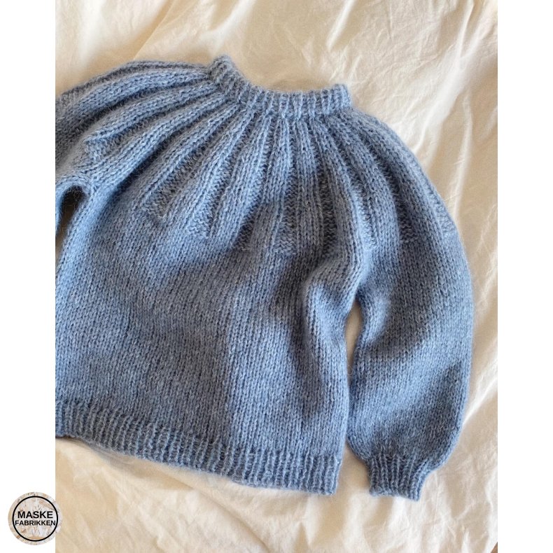 PetiteKnit - Sunday Sweater Junior, strikkeopskrift (papir)