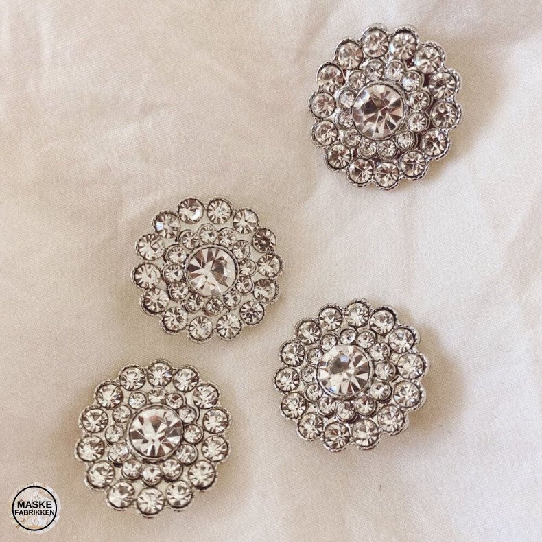 Blingknap, 20 mm