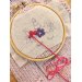 Kit til broderi p strik - 13 cm ring