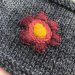 Kit til broderi p strik - 13 cm ring