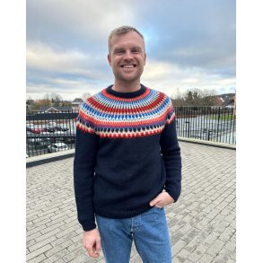 PetiteKnit - Celeste Sweater Man, strikkeopskrift (papir)