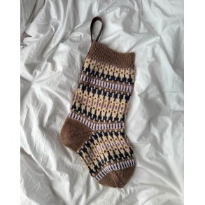 PetiteKnit - Celeste Julesok, strikkeopskrift (papir)