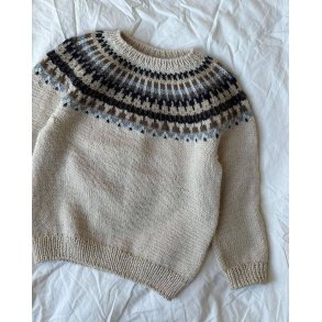 PetiteKnit - Celeste Sweater Junior, strikkeopskrift (papir)