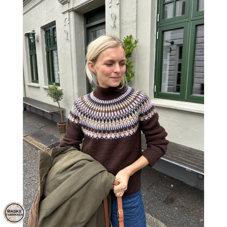 PetiteKnit - Celeste Sweater, strikkeopskrift (papir)