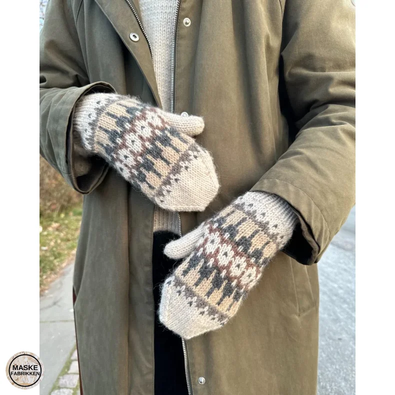 PetiteKnit - Celeste Vanter, strikkeopskrift (papir)