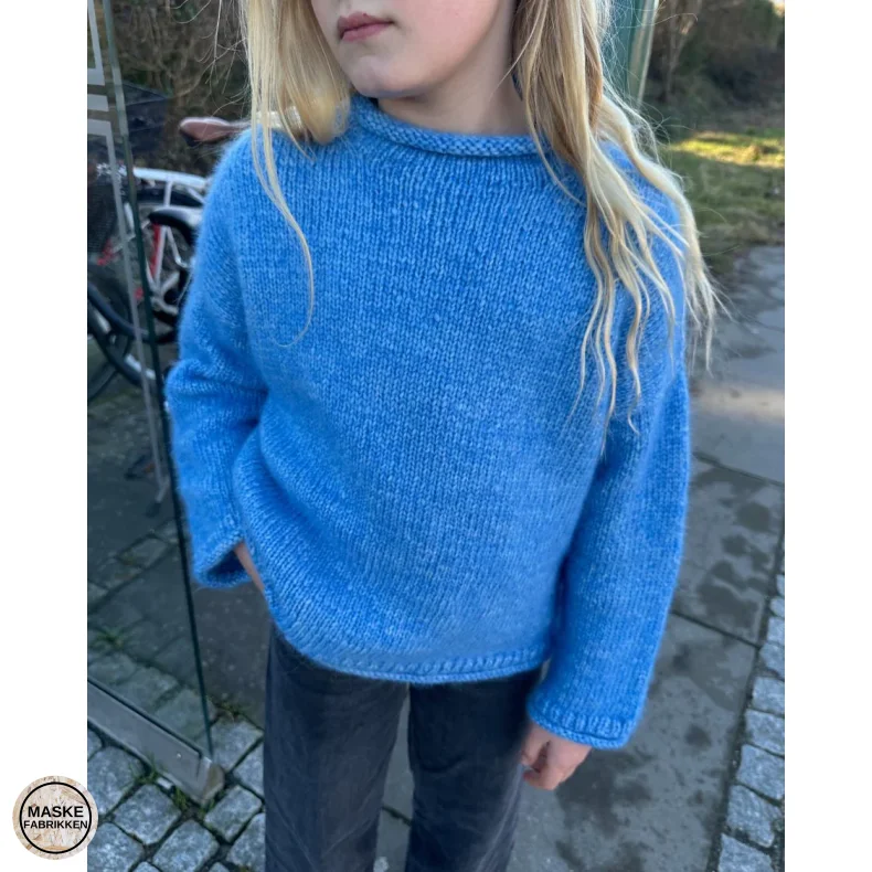 PetiteKnit - Cloud Sweater Junior, strikkeopskrift (papir)