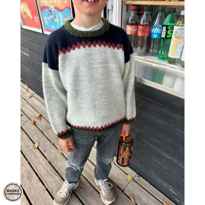 PetiteKnit - Cross Sweater Junior (papir)