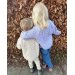 PetiteKnit - Dagmar Sweater Junior, strikkeopskrift (papir)