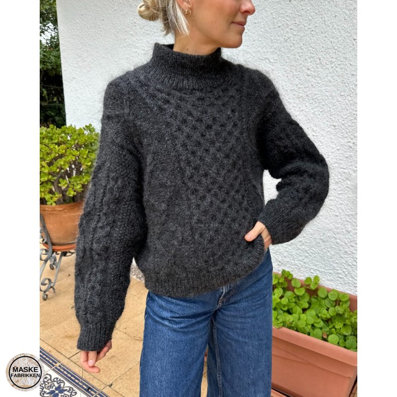 PetiteKnit - Dagmar Sweater, strikkeopskrift (papir)