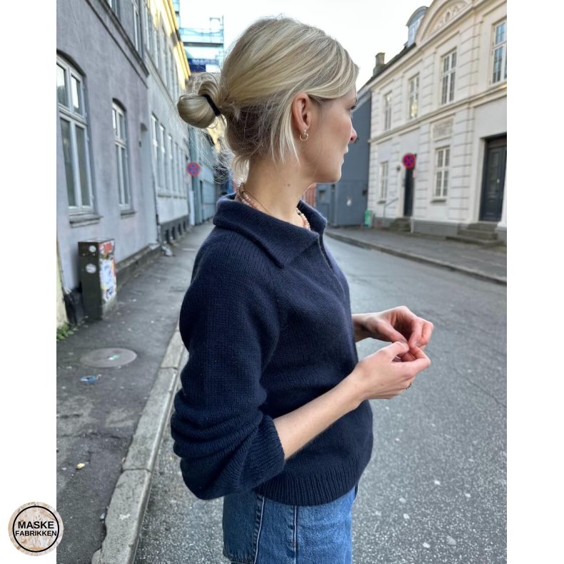 PetiteKnit - Elisabeth Blouse, strikkeopskrift (papir)