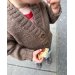 PetiteKnit - Eva Cardigan Junior, strikkeopskrift (papir)
