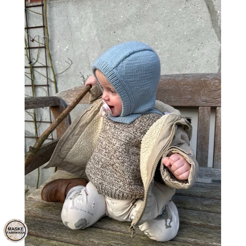 PetiteKnit - Everyday Balaclava, strikkeopskrift (papir)