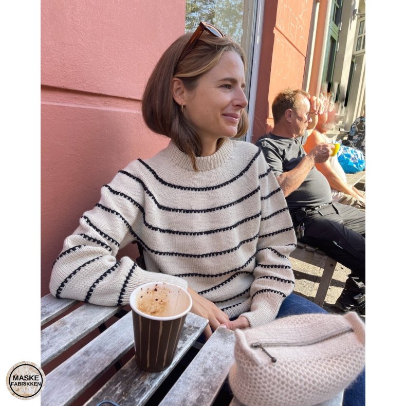 PetiteKnit - Festival Sweater - My Size, strikkeopskrift (papir)