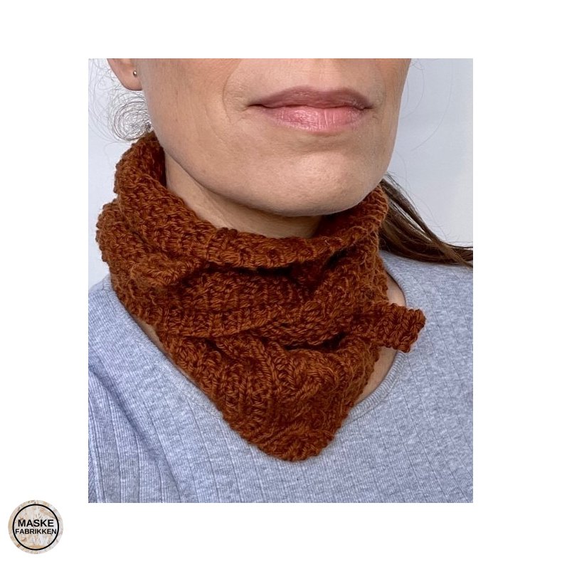Trine Knitwear - Tango Scarf, strikkeopskrift (PDF download)