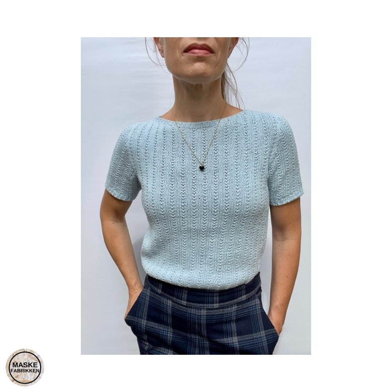 Trine Knitwear - Butterfly Knit Tee, strikkeopskrift (PDF download)