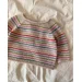 PetiteKnit - Frankie Sweater Baby, strikkeopskrift (papir)