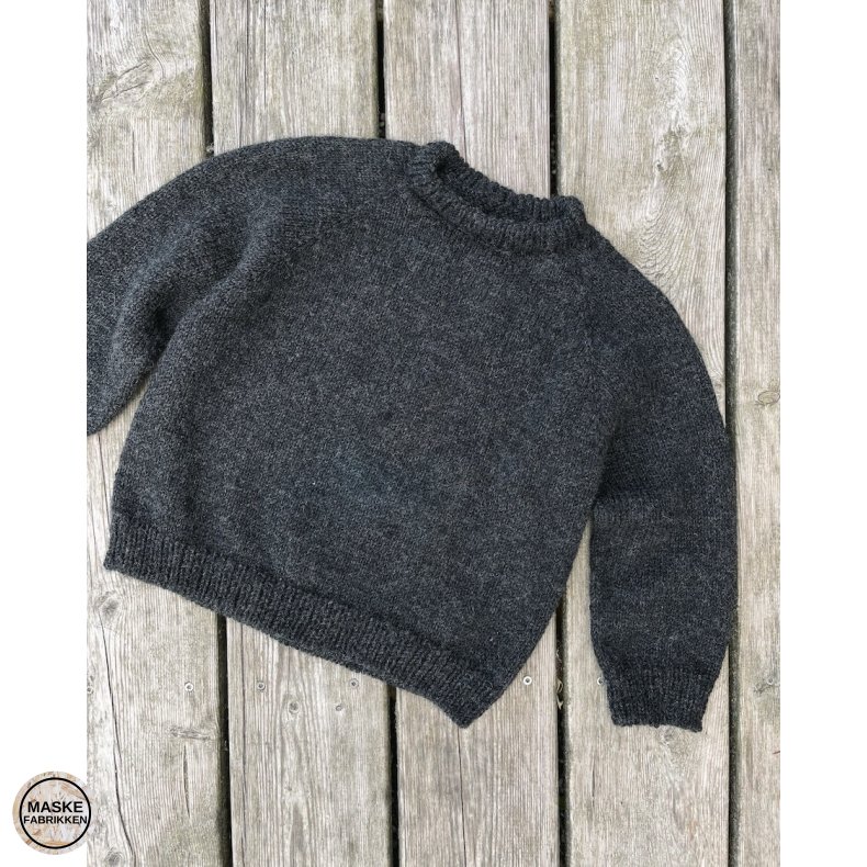 PetiteKnit - Hanstholm Sweater Junior, strikkeopskrift (papir)