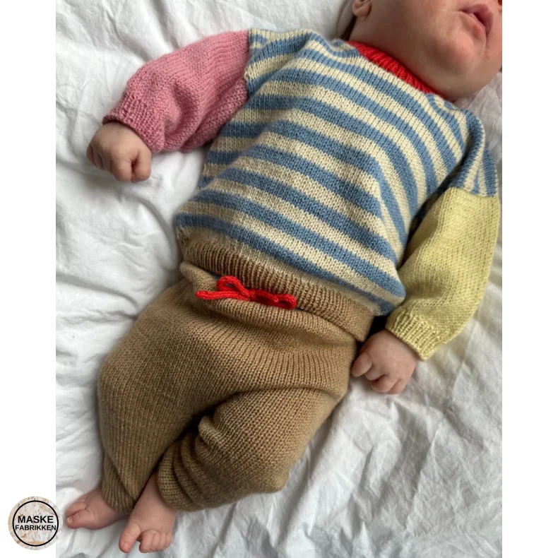 PetiteKnit - Holger Baby Set, strikkeopskrift (papir)