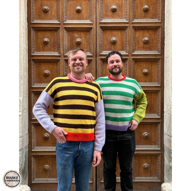 PetiteKnit - Holger Sweater Man, strikkeopskrift (papir)