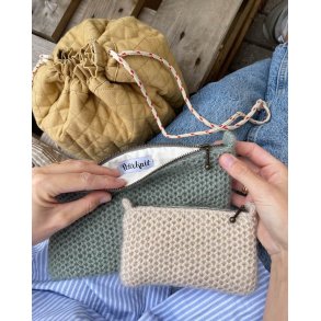 PetiteKnit - Honey Purse, strikkeopskrift (papir)