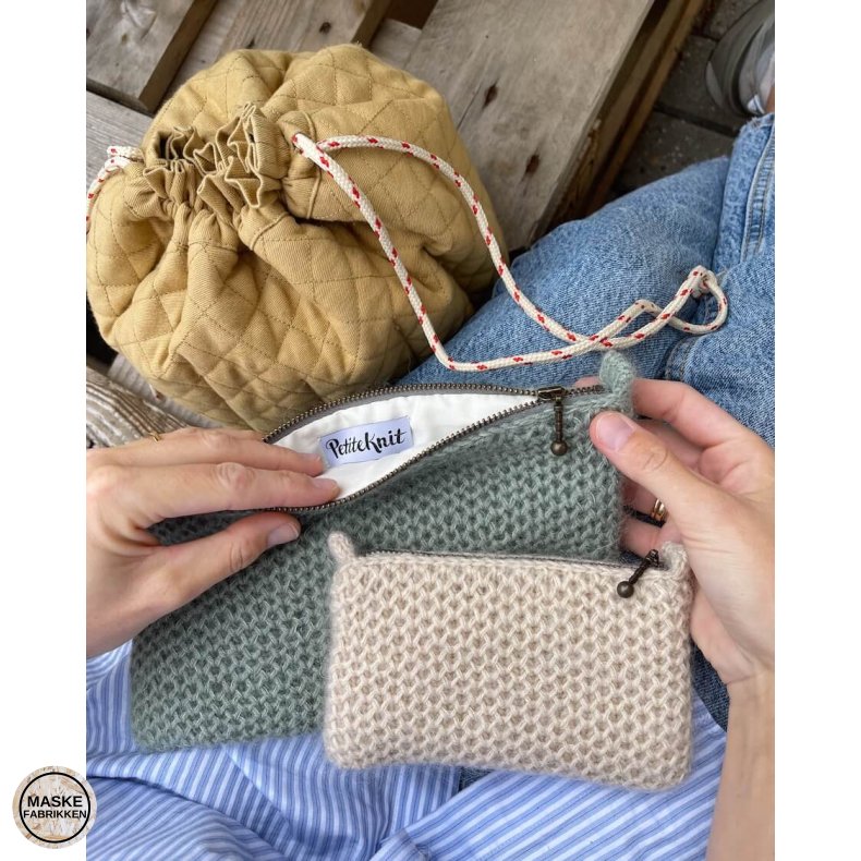 PetiteKnit - Honey Purse, strikkeopskrift (papir)
