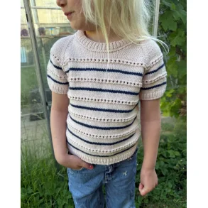 PetiteKnit - Ida Tee Junior, strikkeopskrift (papir)