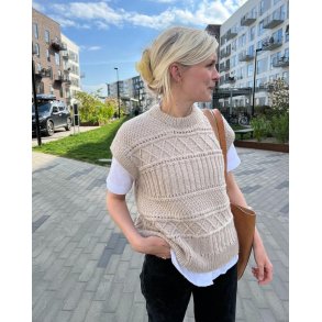 PetiteKnit - Ingrid Slipover, strikkeopskrift (papir)