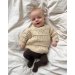 PetiteKnit - Ingrid Sweater Baby, strikkeopskrift (papir)
