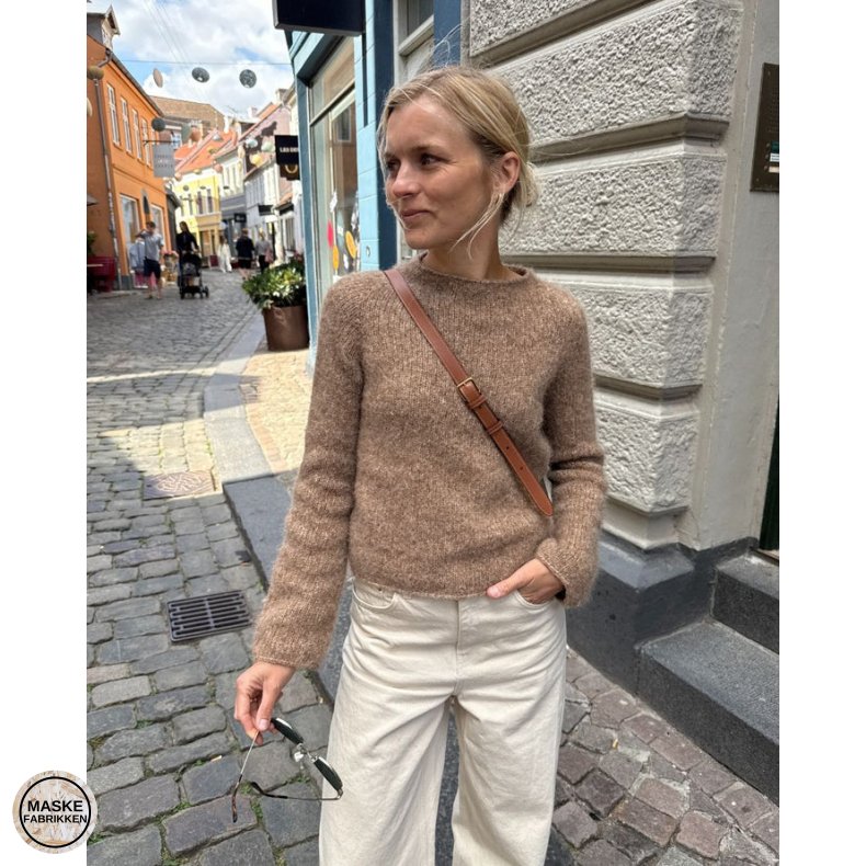 PetiteKnit - Ivy Sweater, strikkeopskrift (papir)