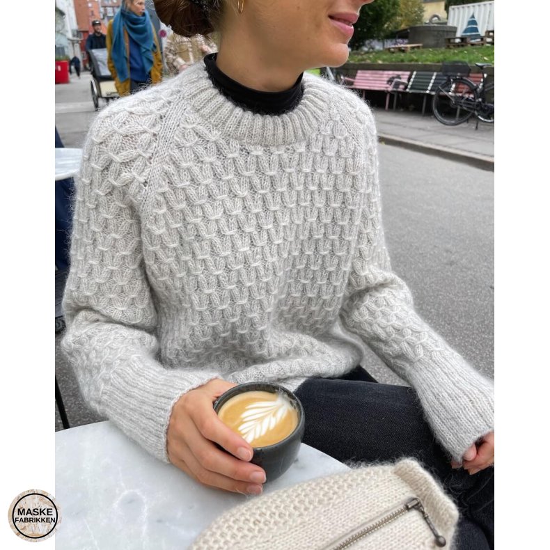PetiteKnit - Jenny Sweater, strikkeopskrift (papir)