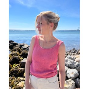 PetiteKnit - June Top Light, strikkeopskrift (papir)