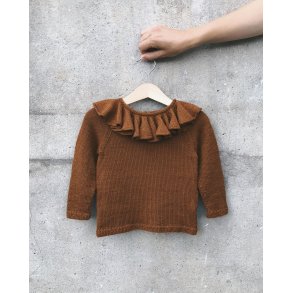 PetiteKnit - Karens Flsebluse, strikkeopskrift (papir)