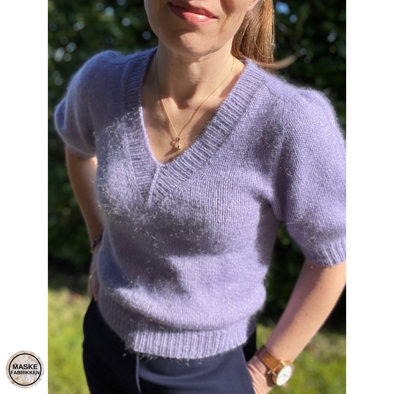 Trine Knitwear - Nova Tee, strikkeopskrift (PDF download)