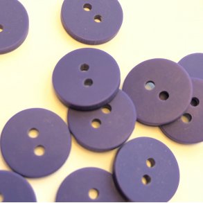 Mrkelilla knap 2-huls, 15 mm