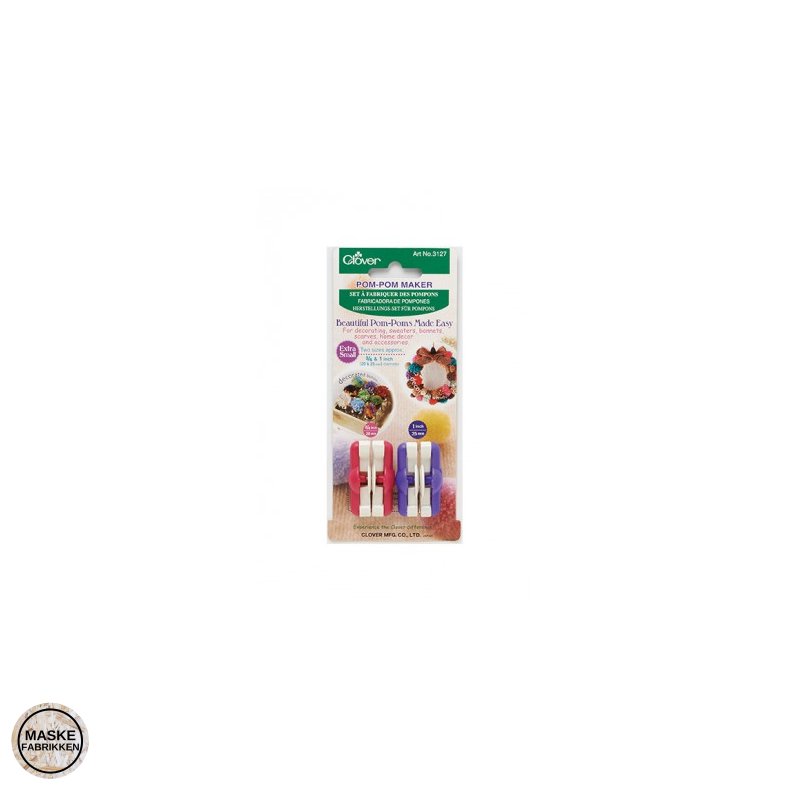 Clover - Pompon Maker 20 og 25 mm
