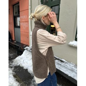 PetiteKnit - Lulu Slipover - Chunky Edition, strikkeopskrift (papir)